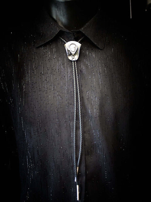 BoloTie Cowboy Skull Pendant
